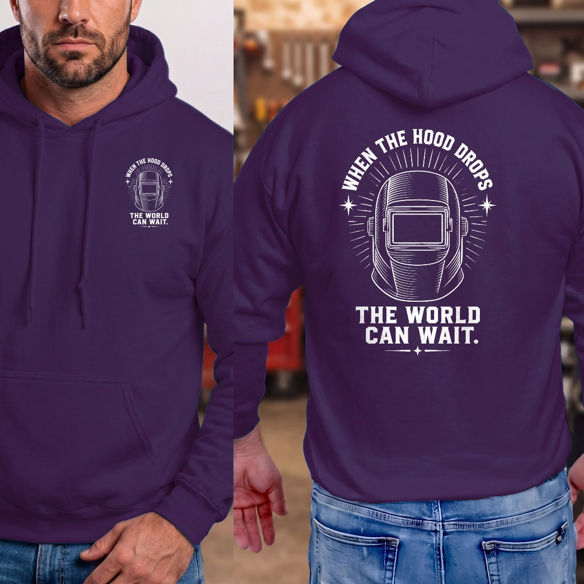 Purple | Front & Back
