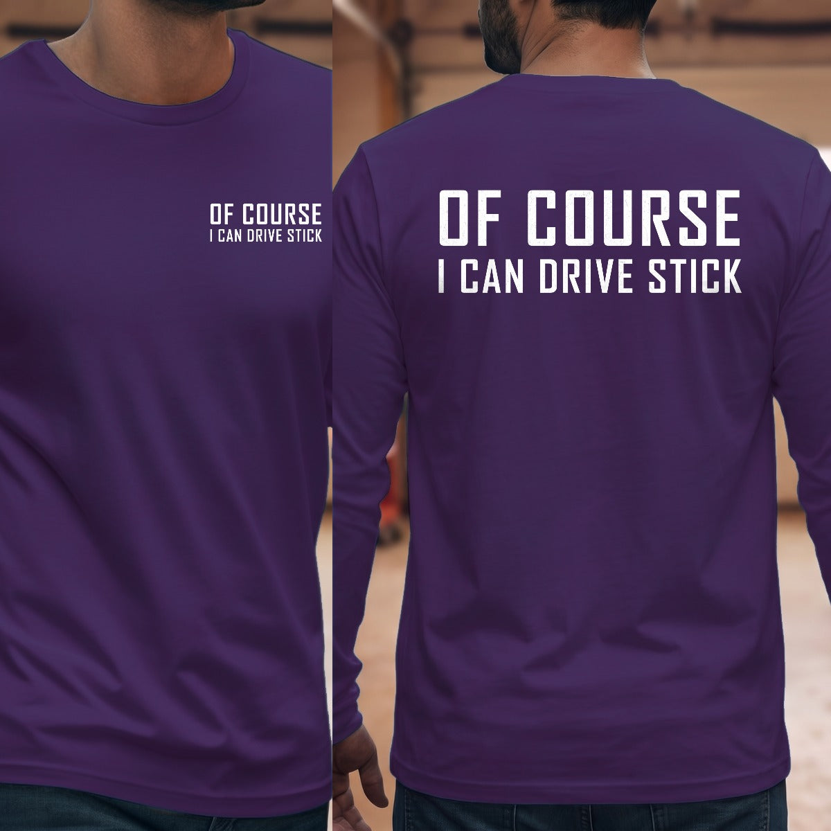 Purple | Front & Back