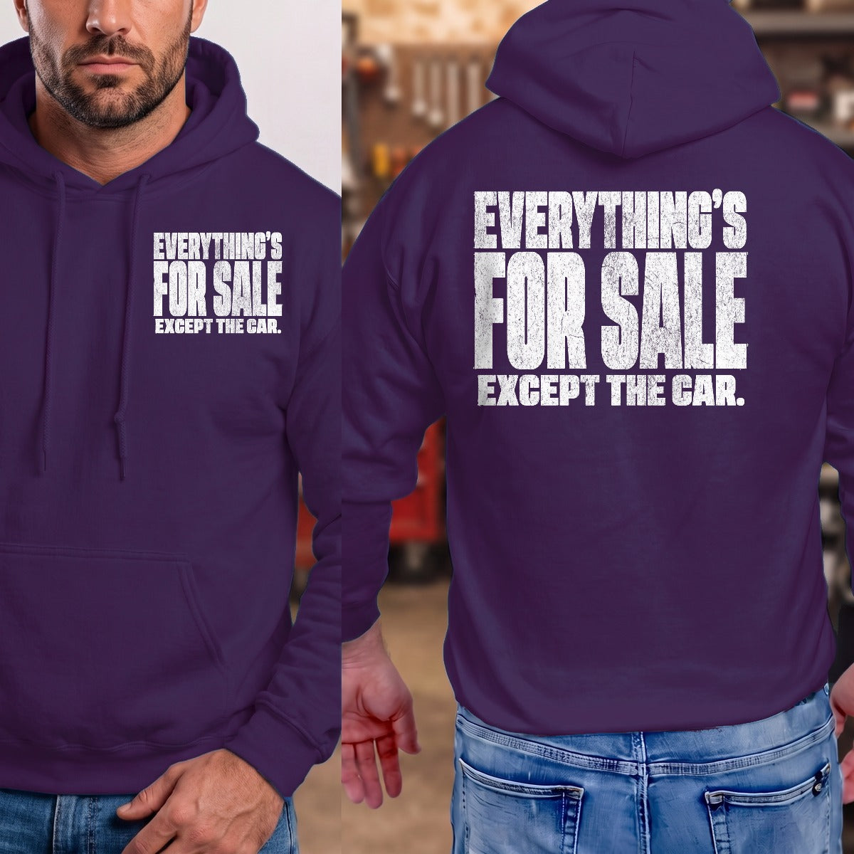Purple | Front & Back