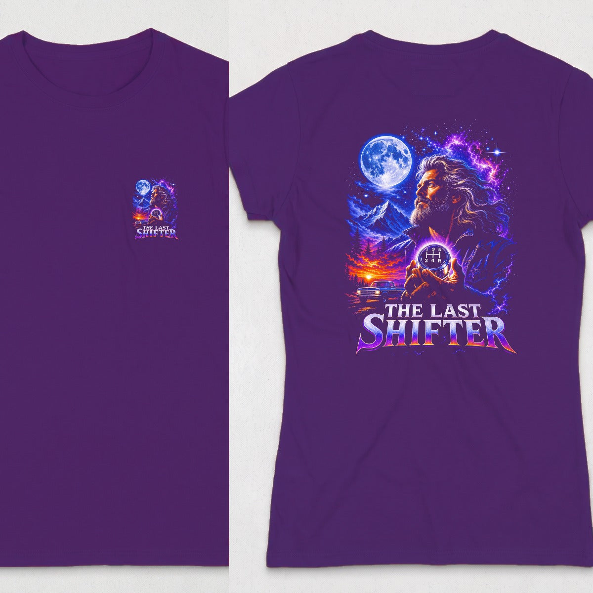Purple | Front & Back