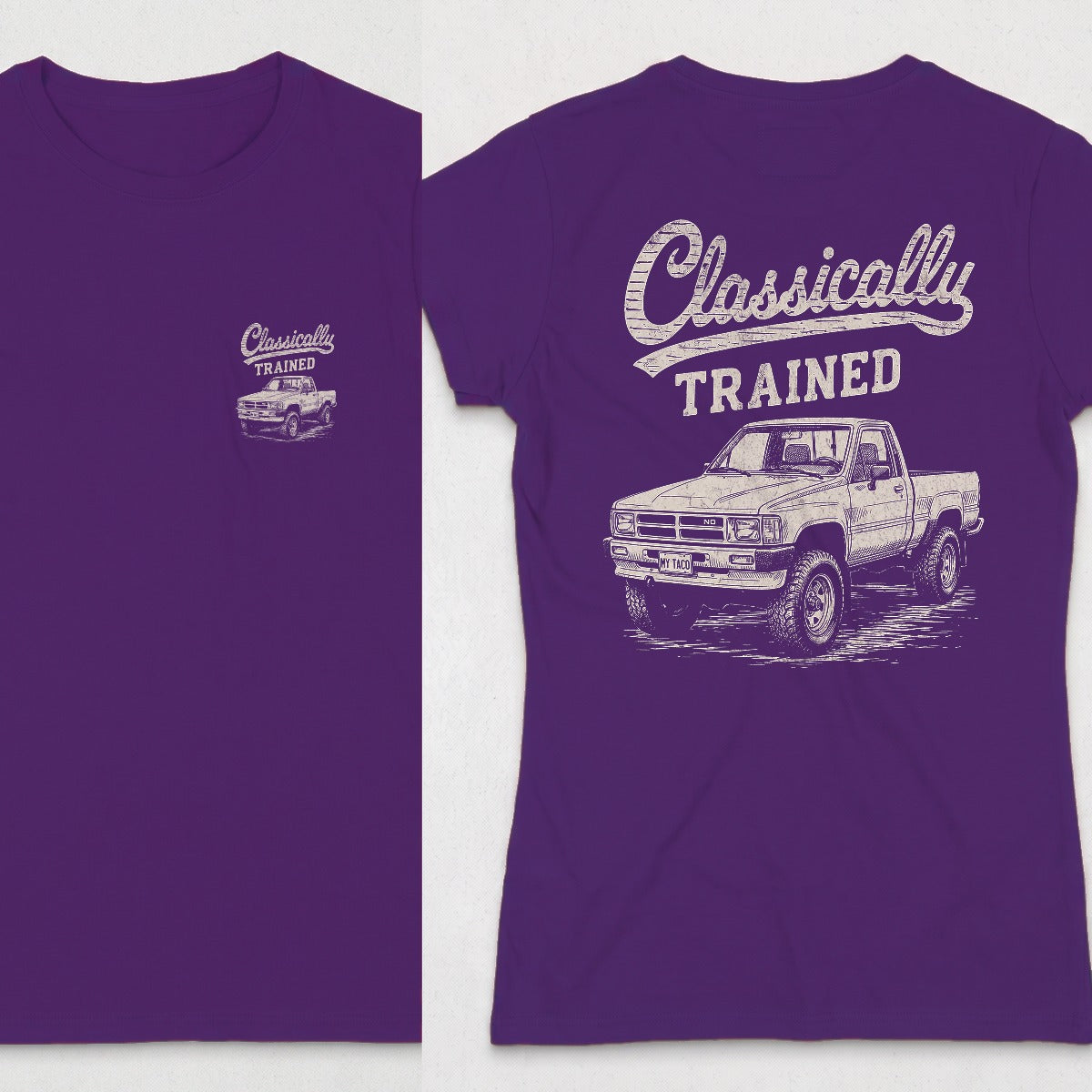 Purple | Front & Back