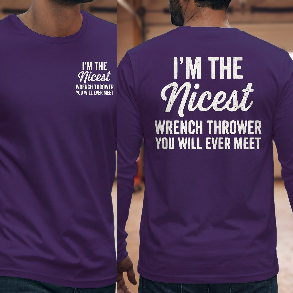 Purple | Front & Back
