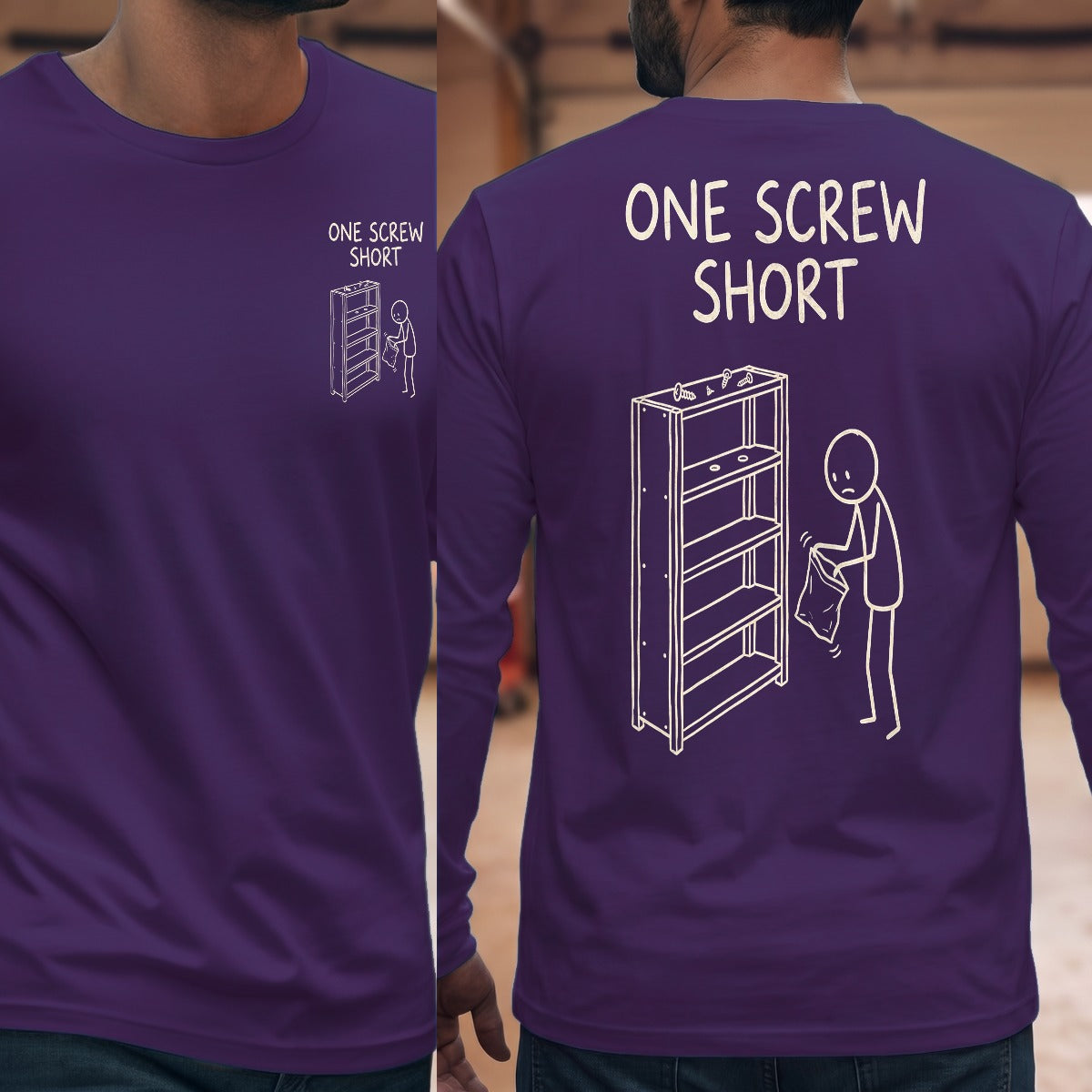 Purple | Front & Back