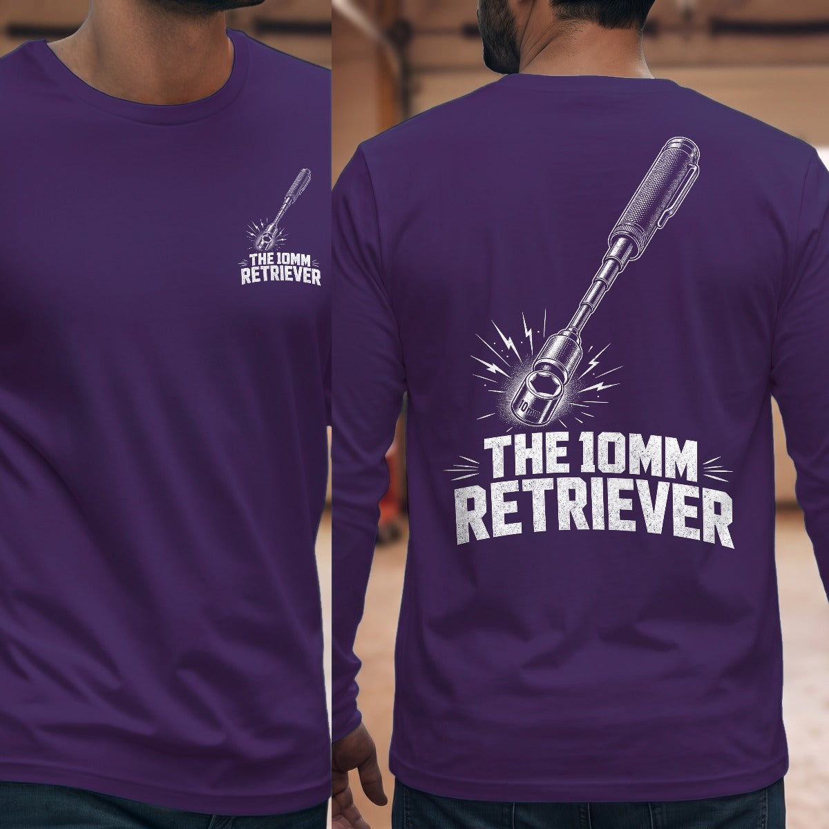 Purple | Front & Back