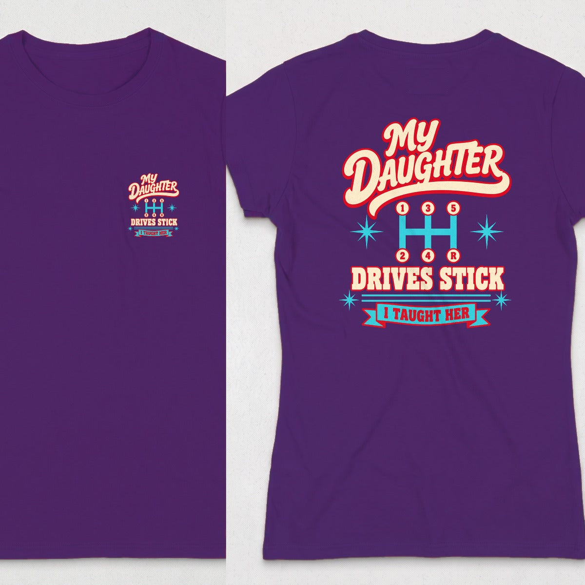 Purple | Front & Back