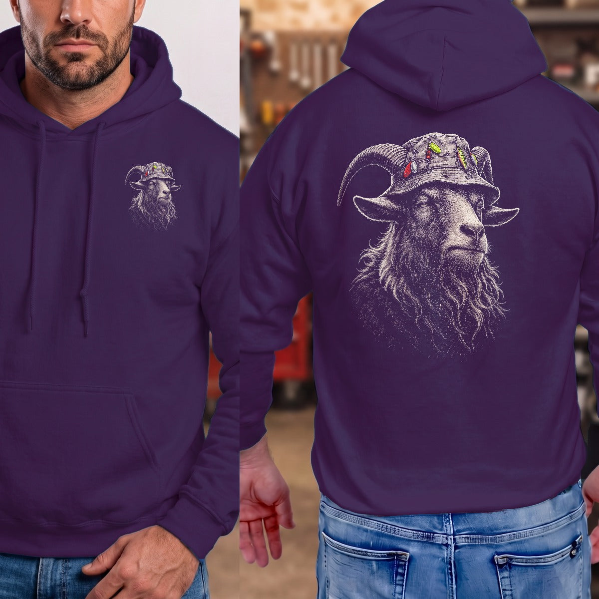 Purple | Front & Back