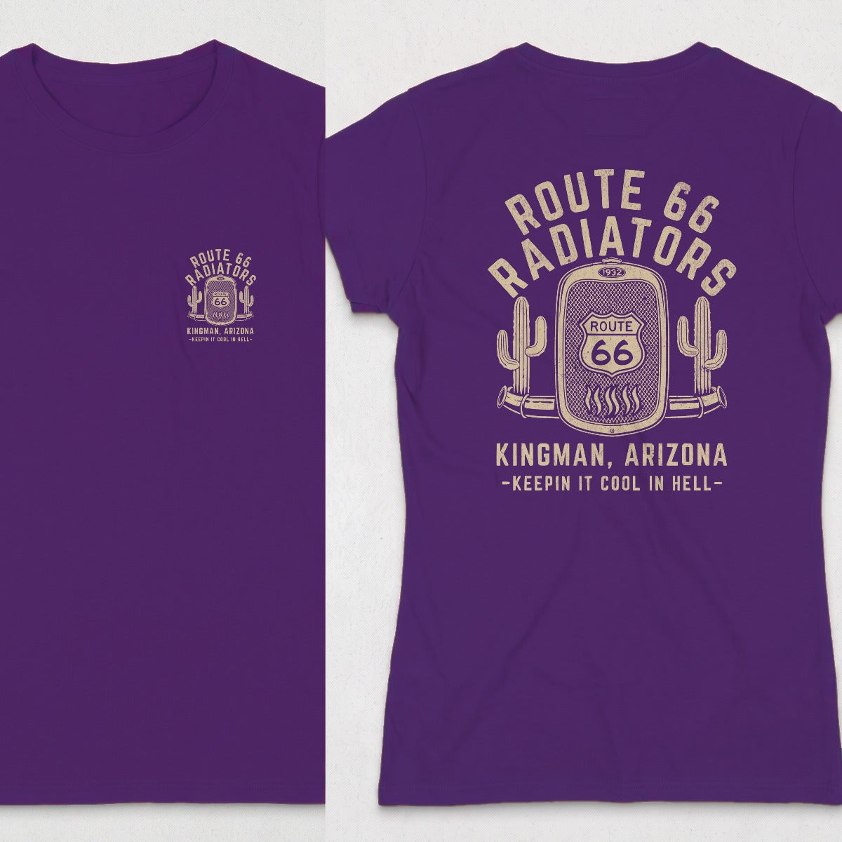 Purple | Front & Back