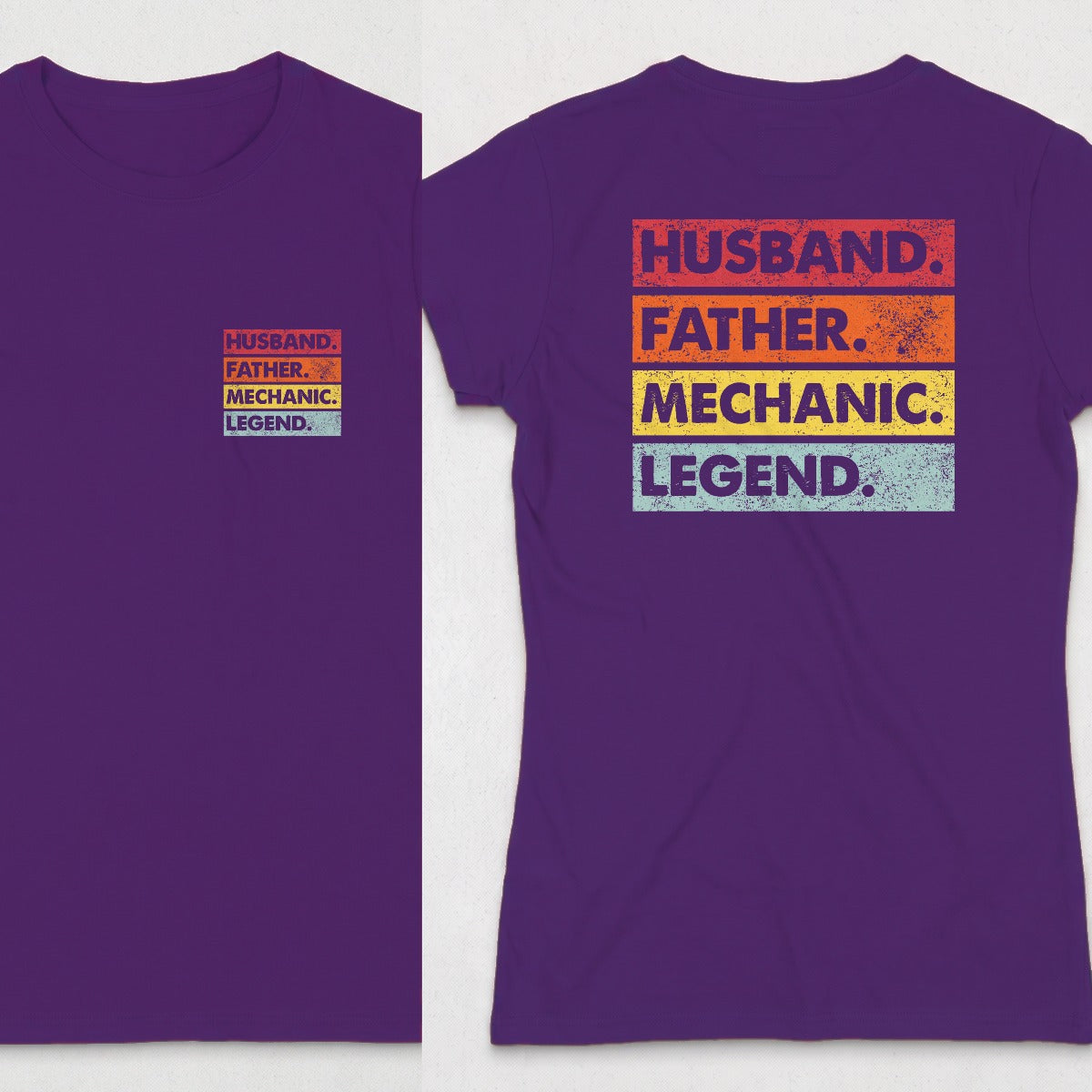 Purple | Front & Back
