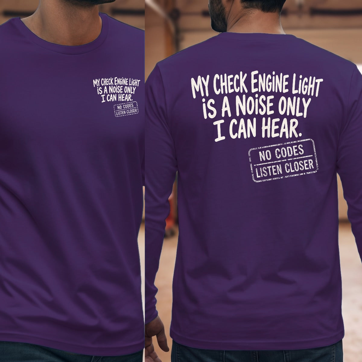 Purple | Front & Back