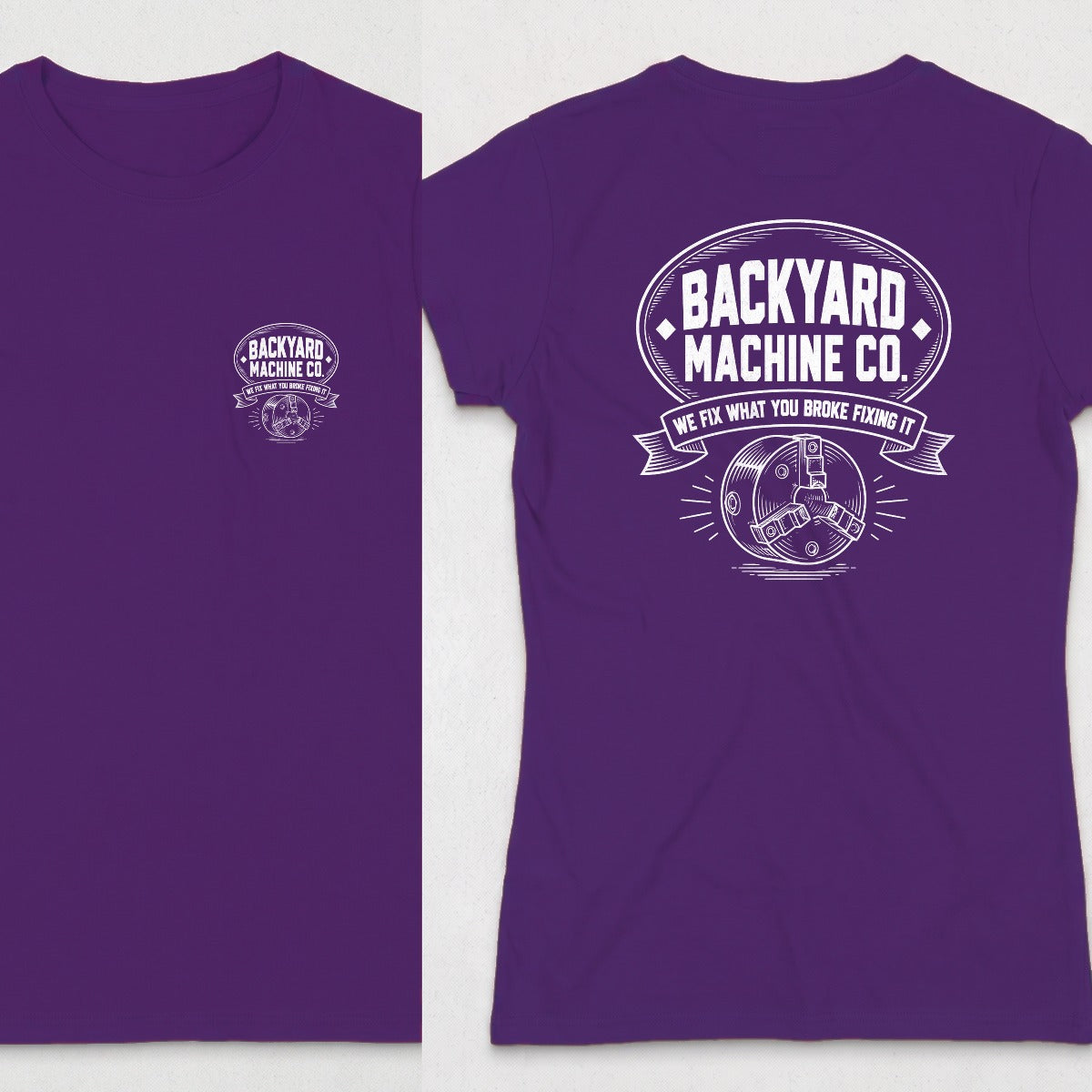 Purple | Front & Back