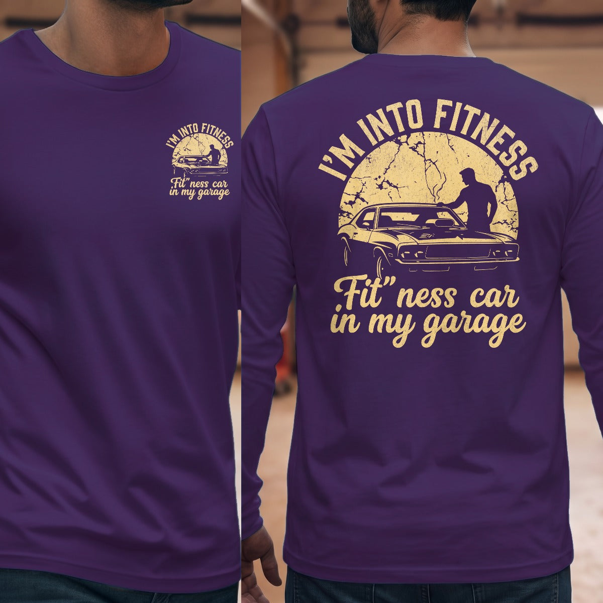 Purple | Front & Back