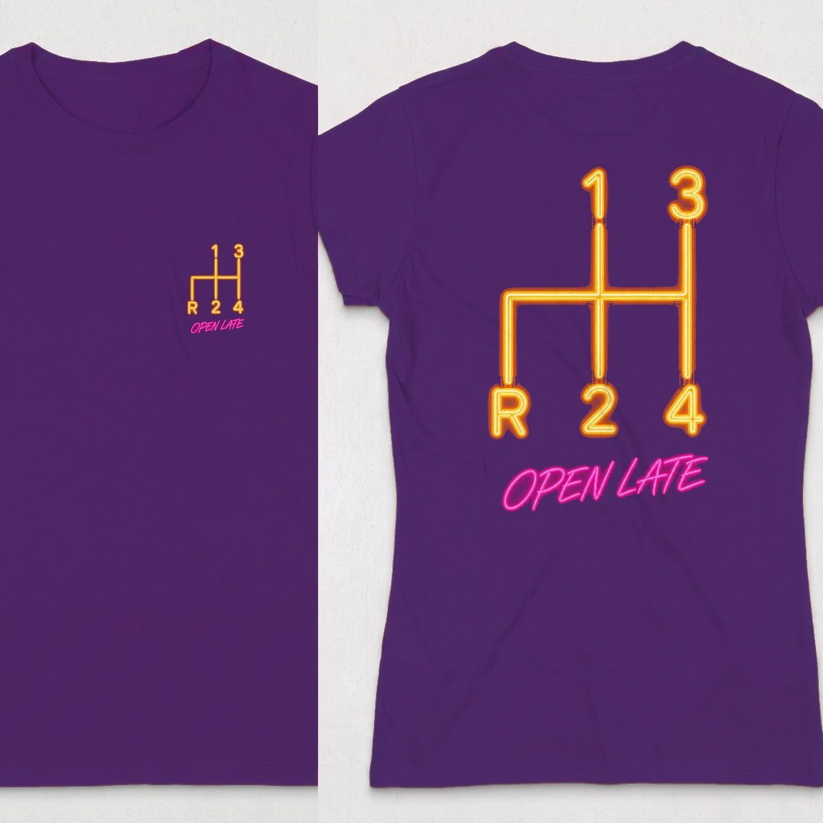 Purple | Front & Back
