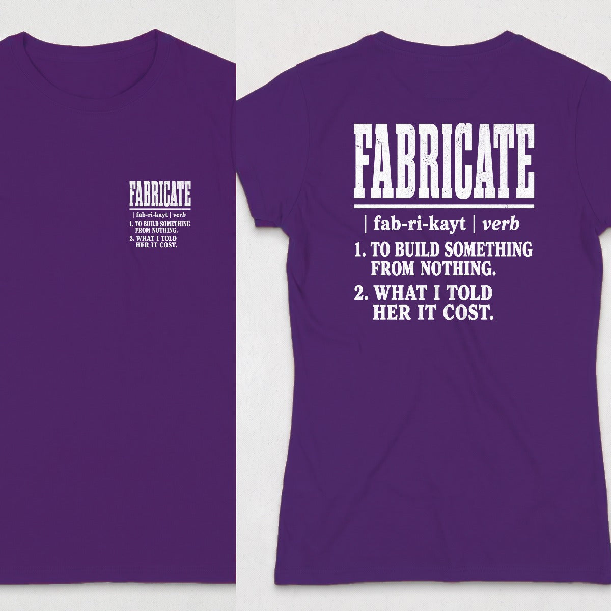Purple | Front & Back