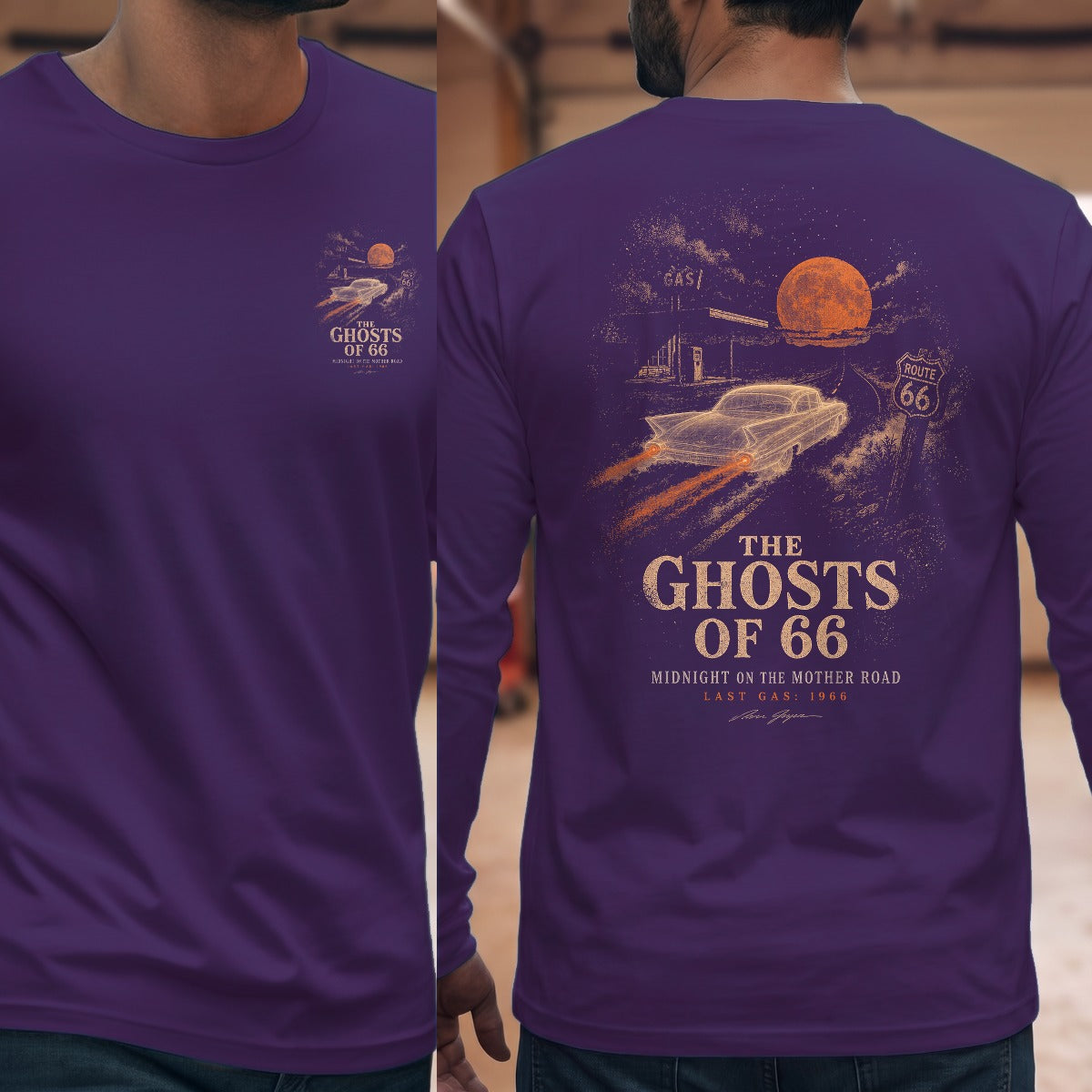 Purple | Front & Back