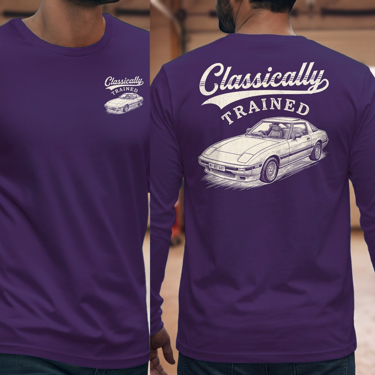 Purple | Front & Back