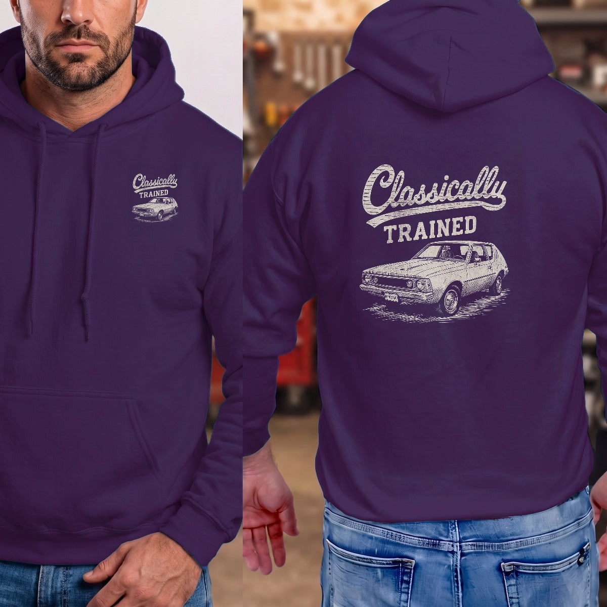 Purple | Front & Back