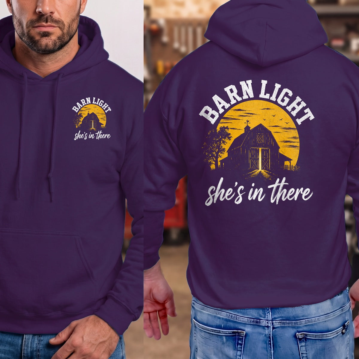 Purple | Front & Back