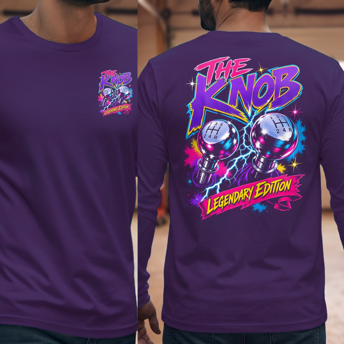 Purple | Front & Back