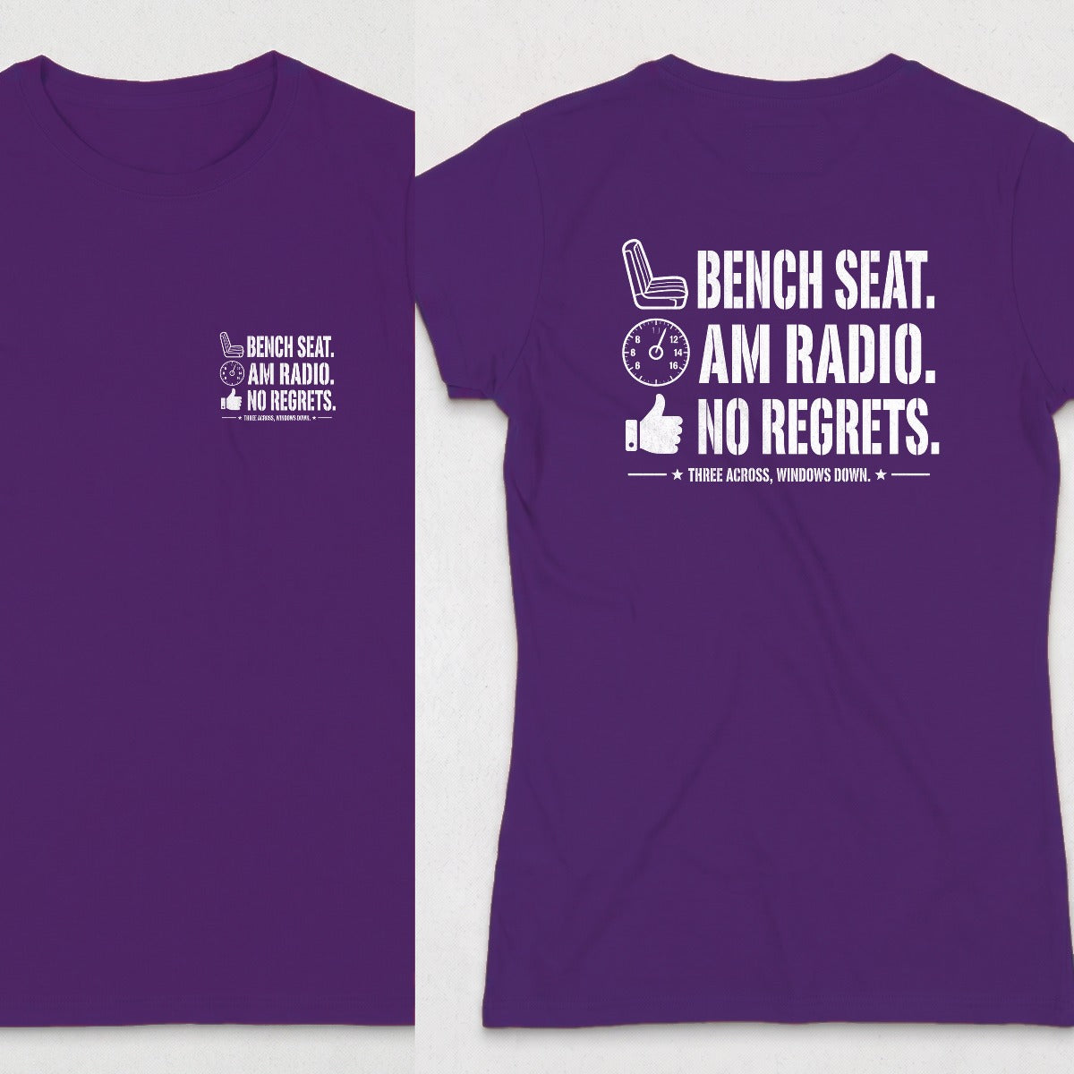 Purple | Front & Back