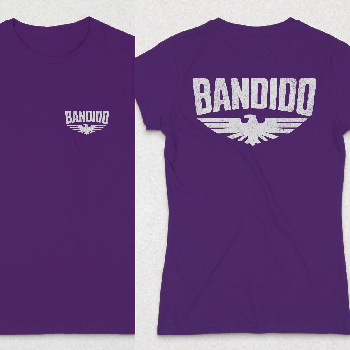 Purple | Left Chest + Back
