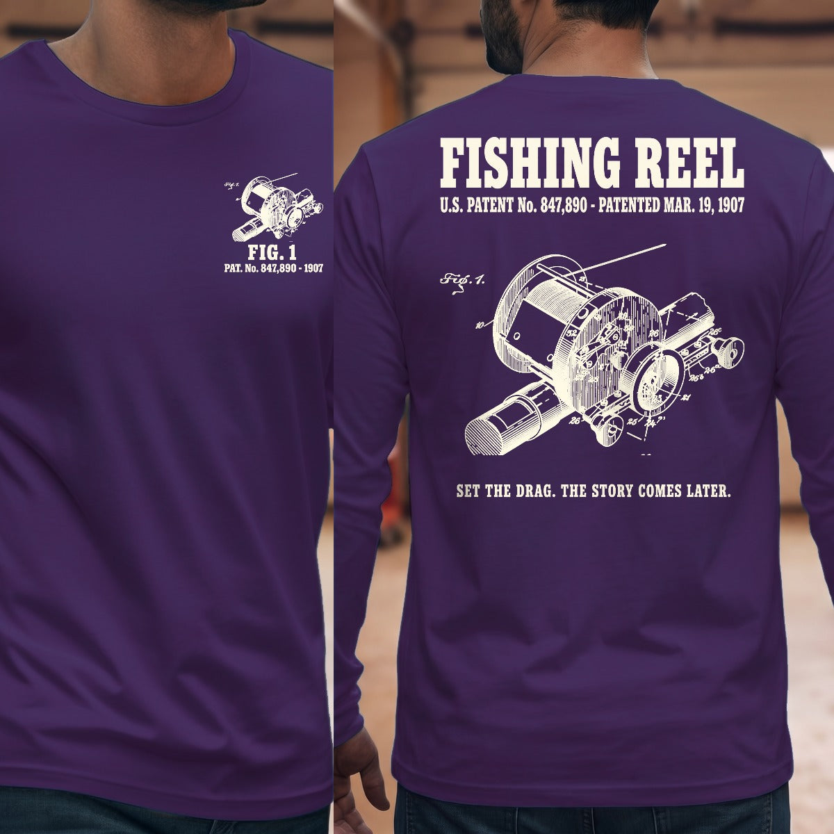 Purple | Front & Back
