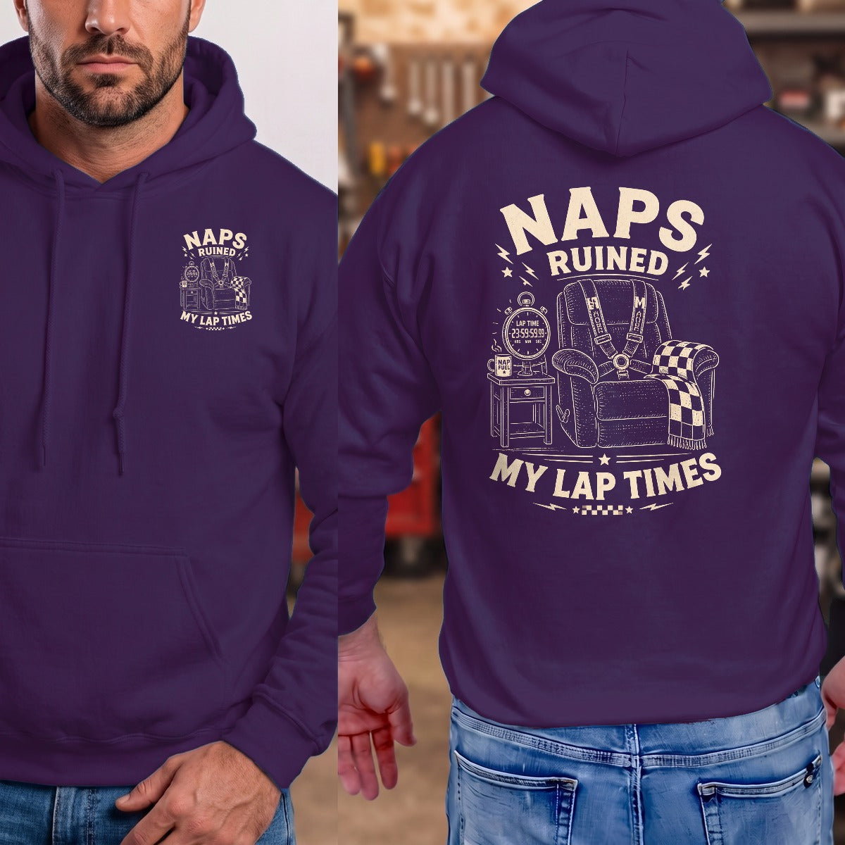 Purple | Front & Back