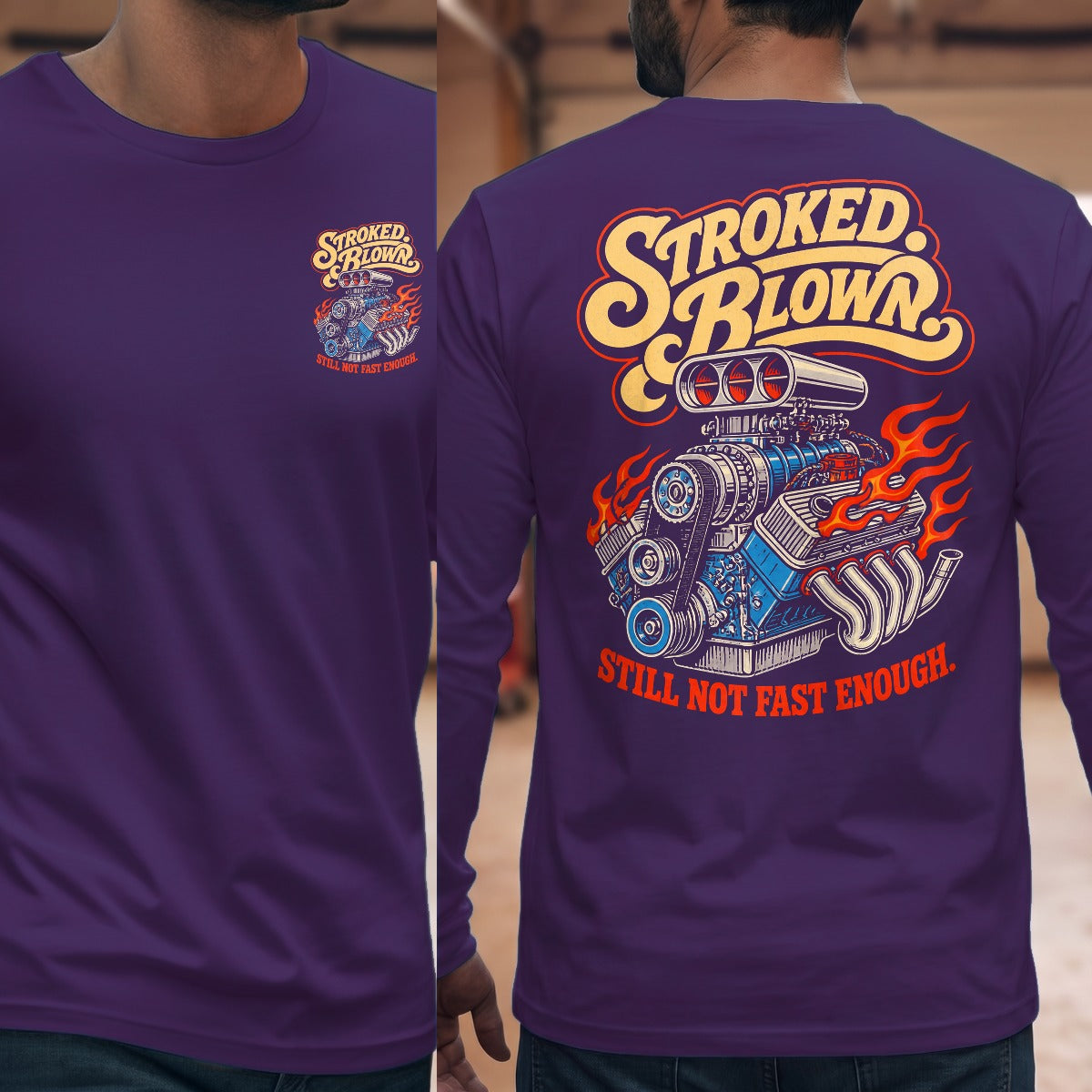 Purple | Front & Back