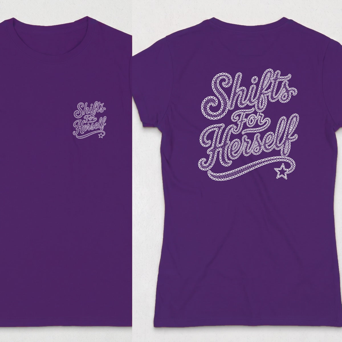 Purple | Front & Back
