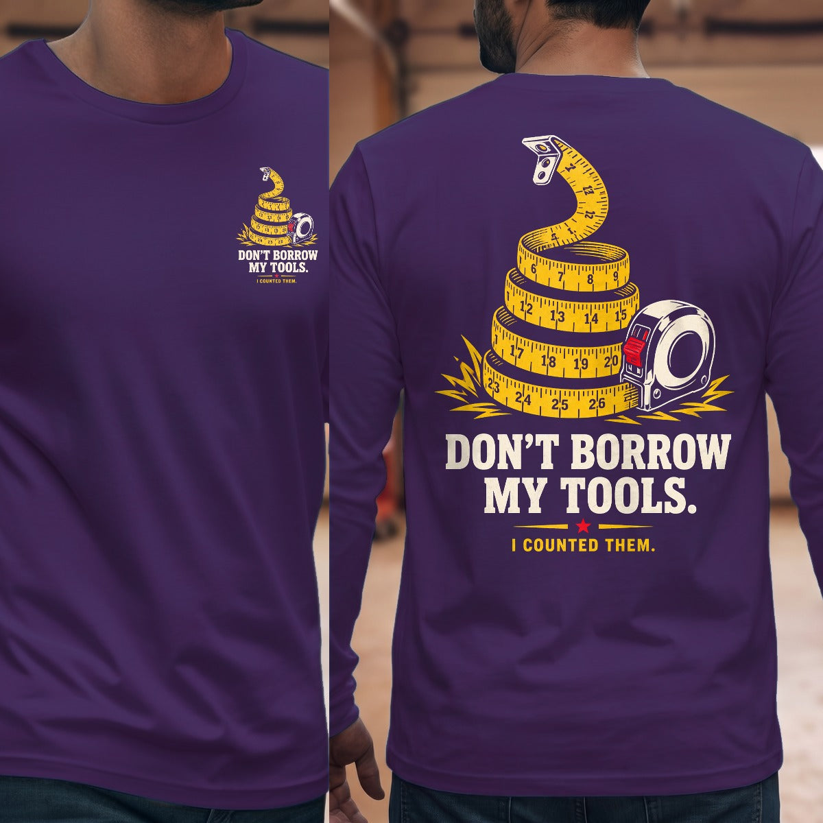 Purple | Front & Back