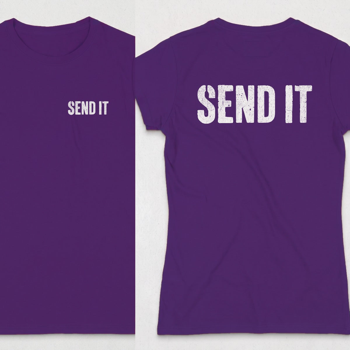 Purple | Left Chest + Back
