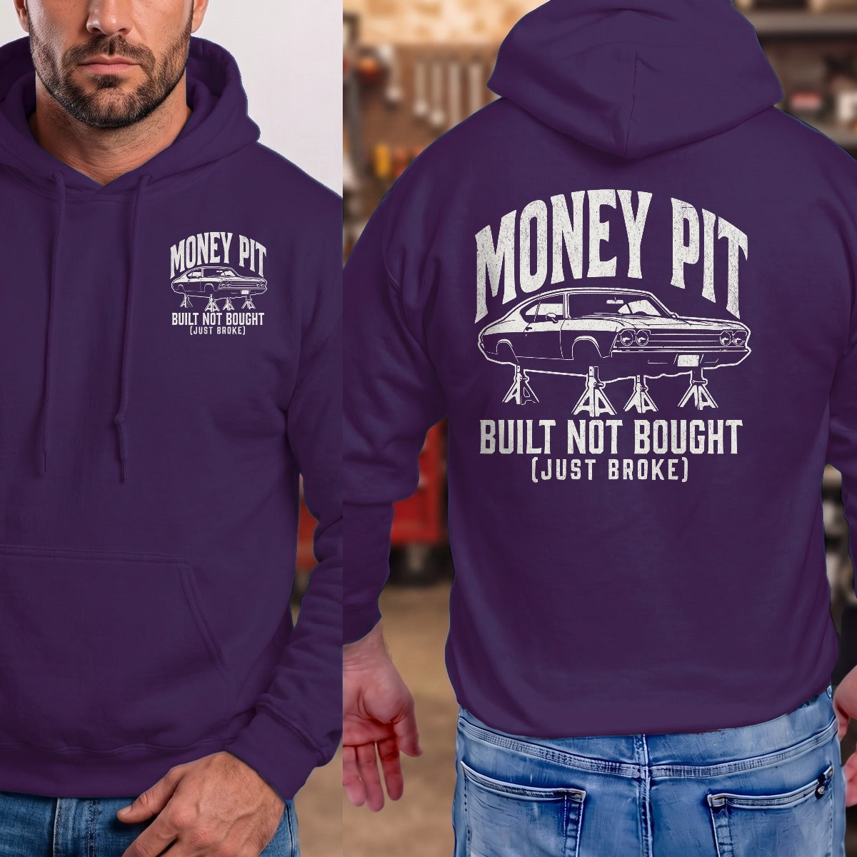 Purple | Front & Back