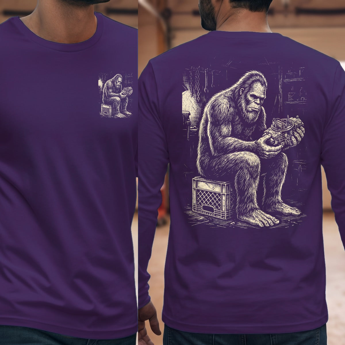 Purple | Front & Back