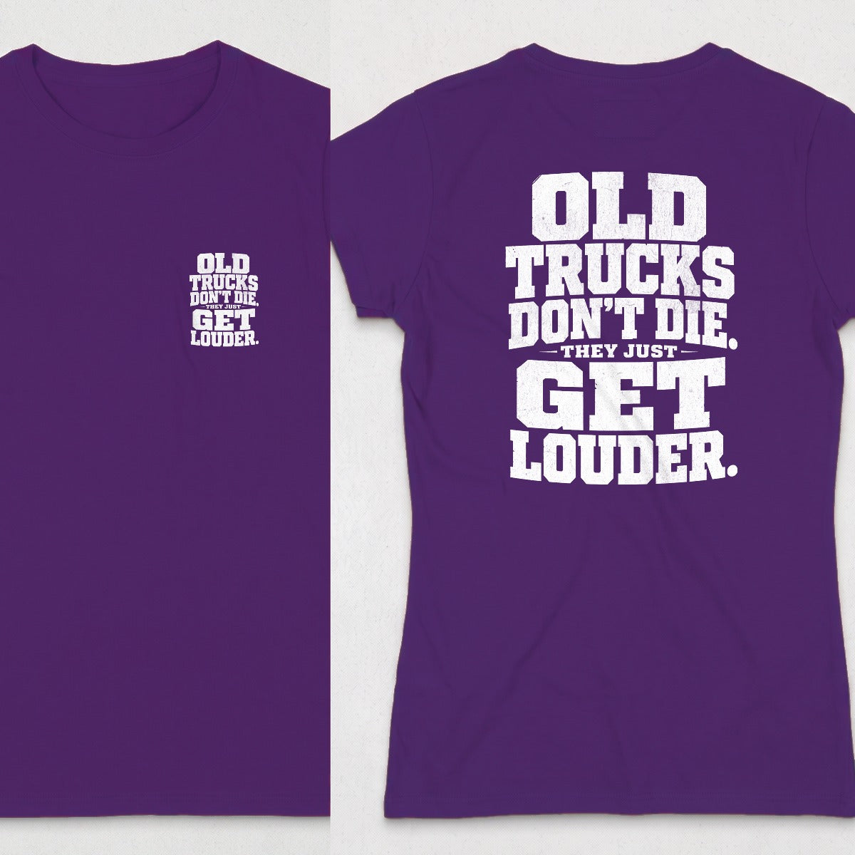 Purple | Front & Back
