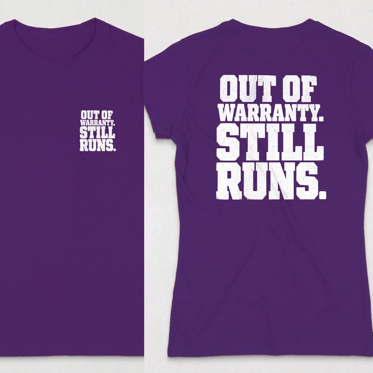 Purple | Front & Back