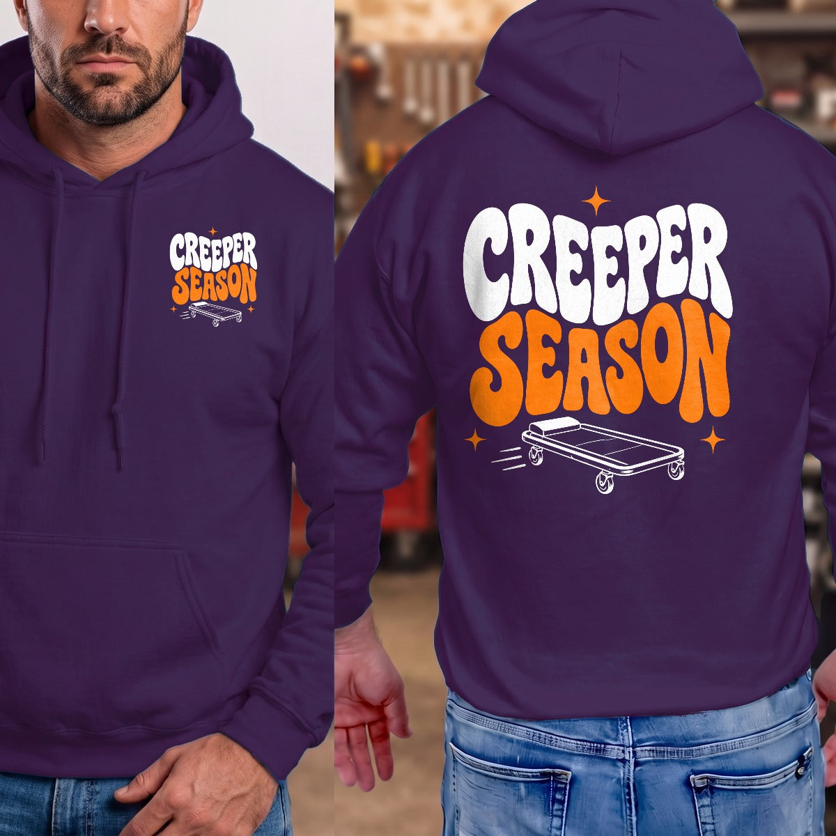 Purple | Front & Back