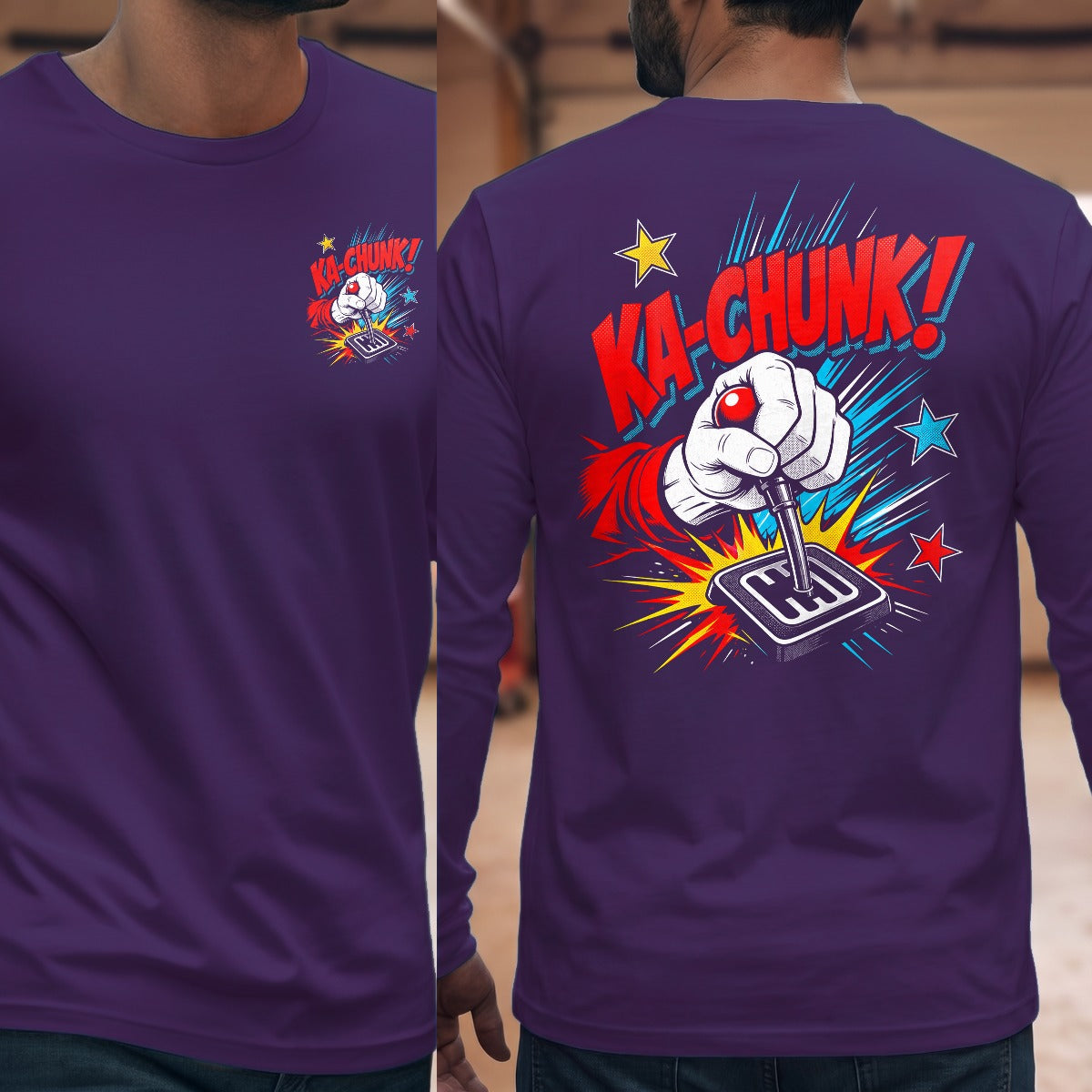 Purple | Front & Back