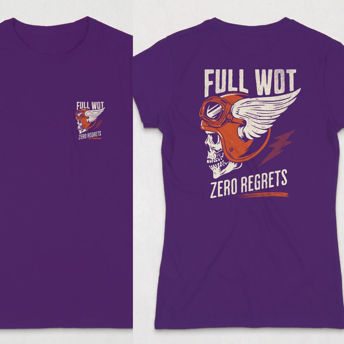 Purple | Front & Back