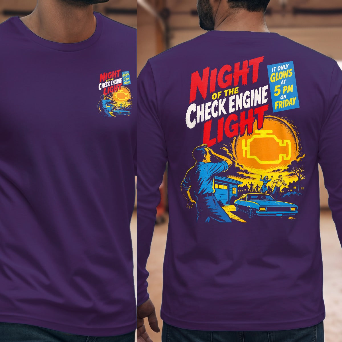 Purple | Front & Back