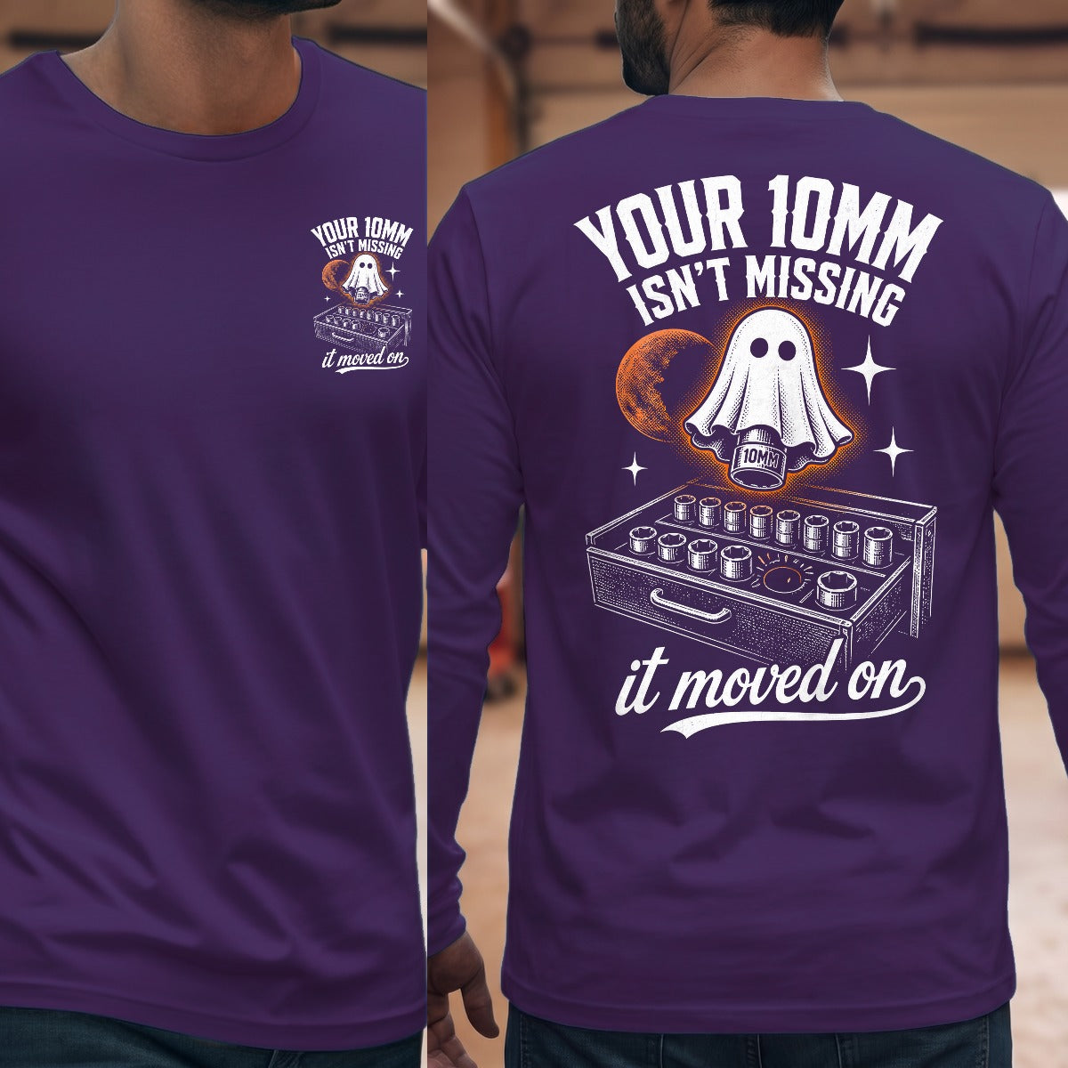 Purple | Front & Back