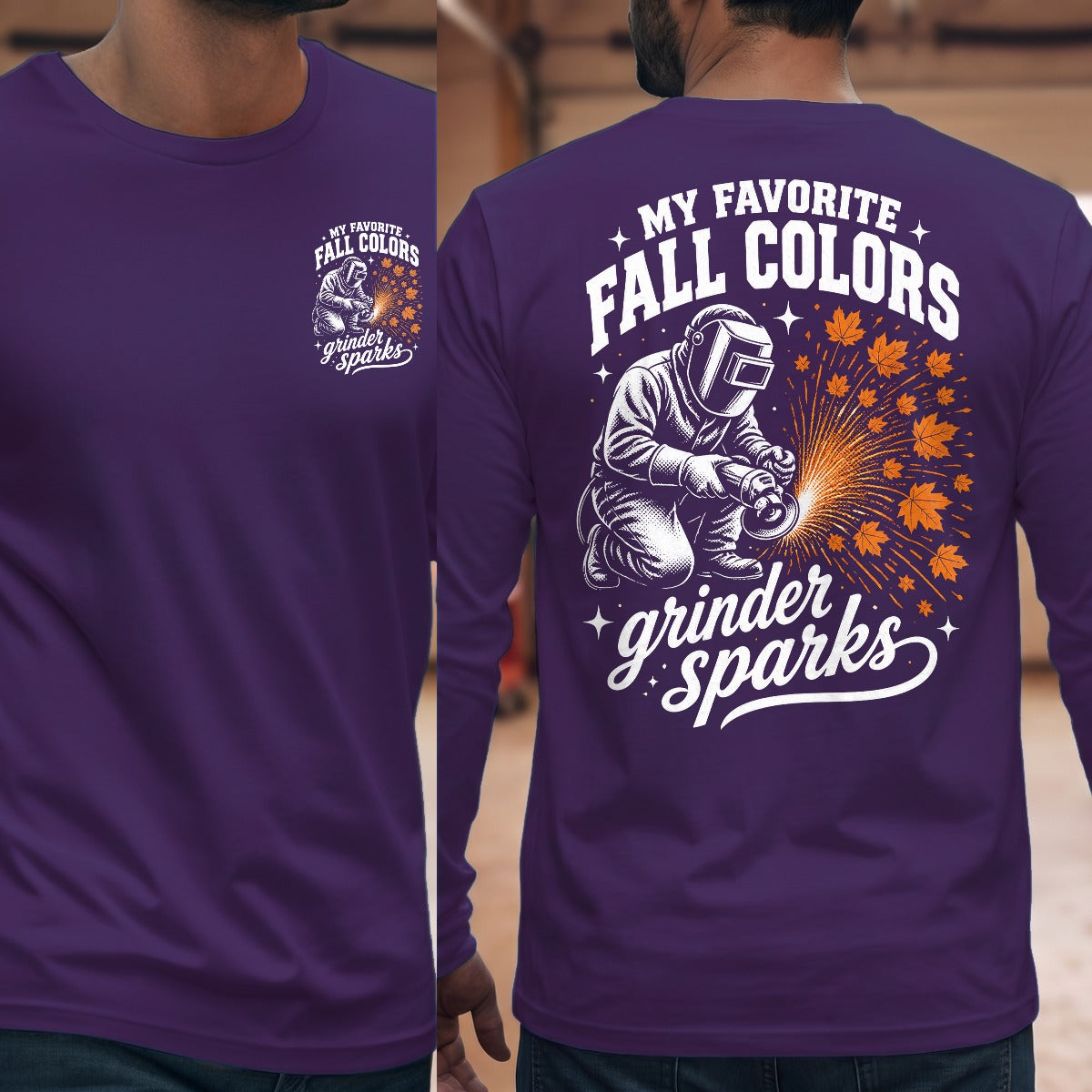 Purple | Front & Back