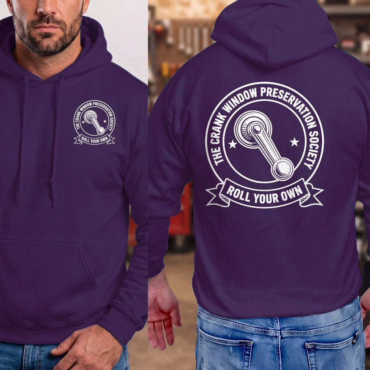 Purple | Front & Back