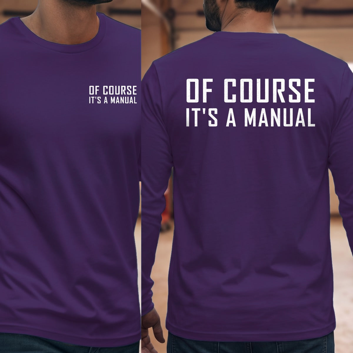 Purple | Front & Back