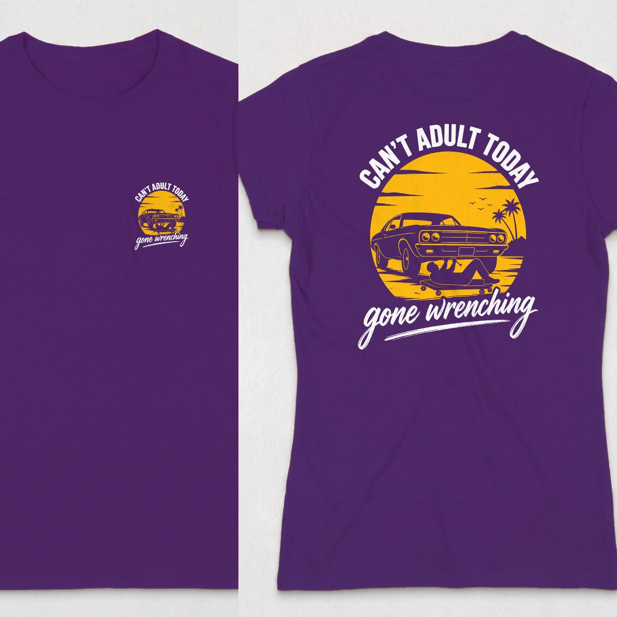 Purple | Front & Back