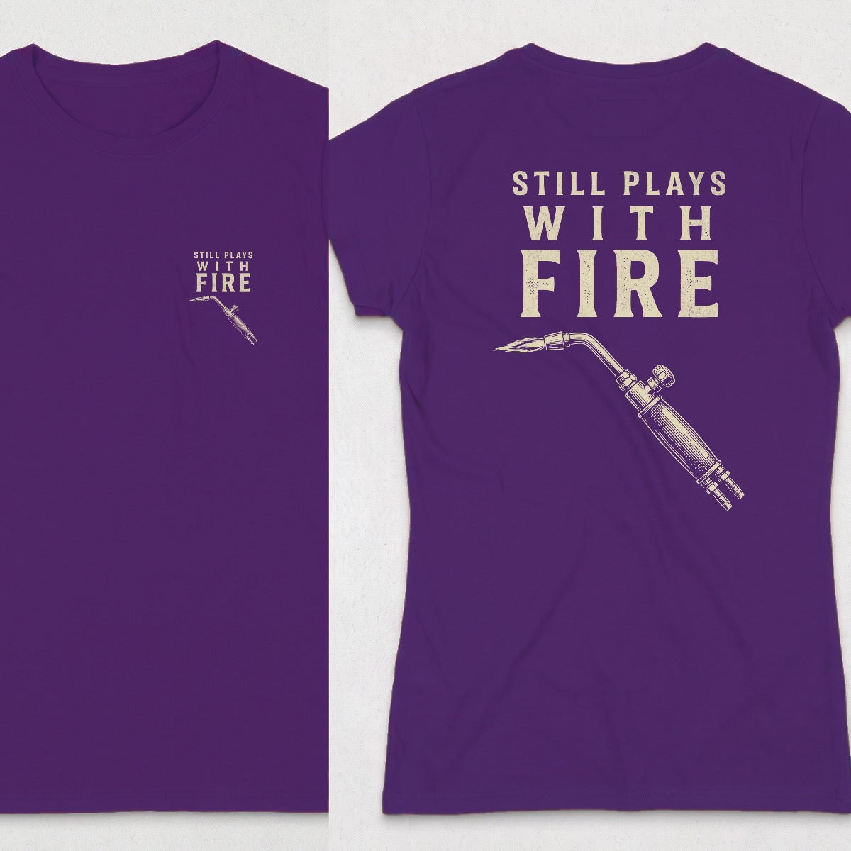 Purple | Front & Back