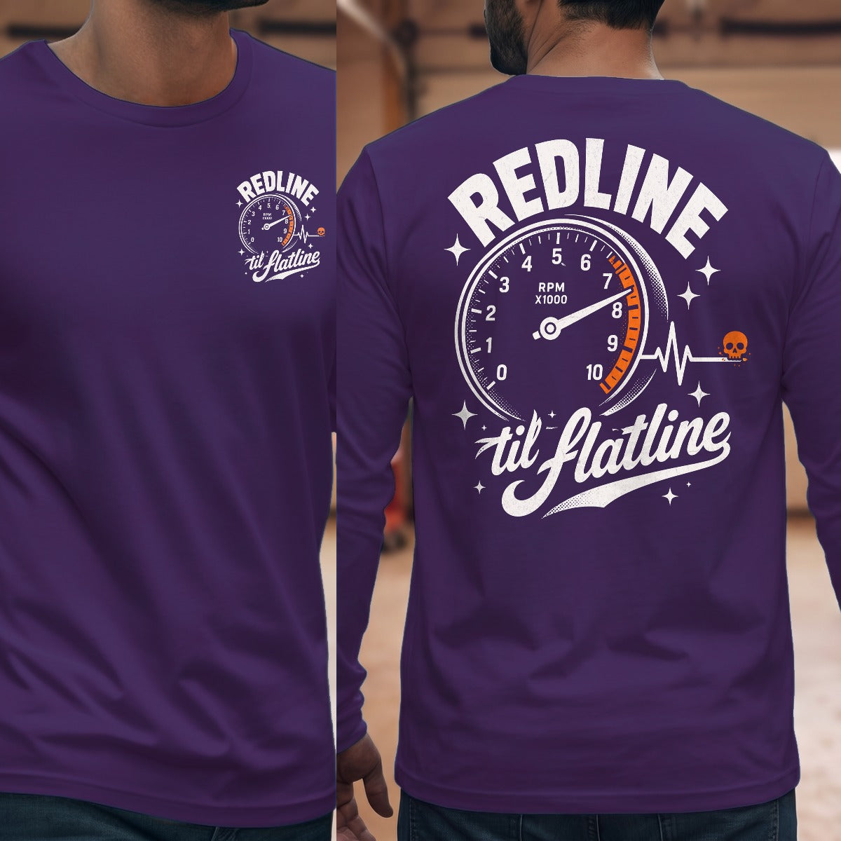 Purple | Front & Back