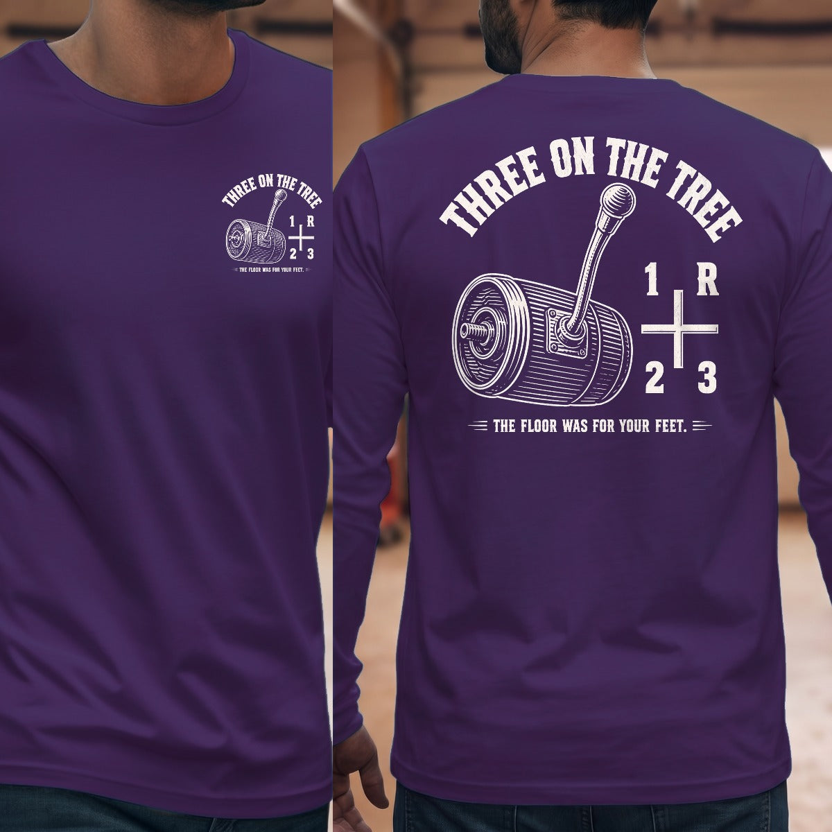 Purple | Front & Back