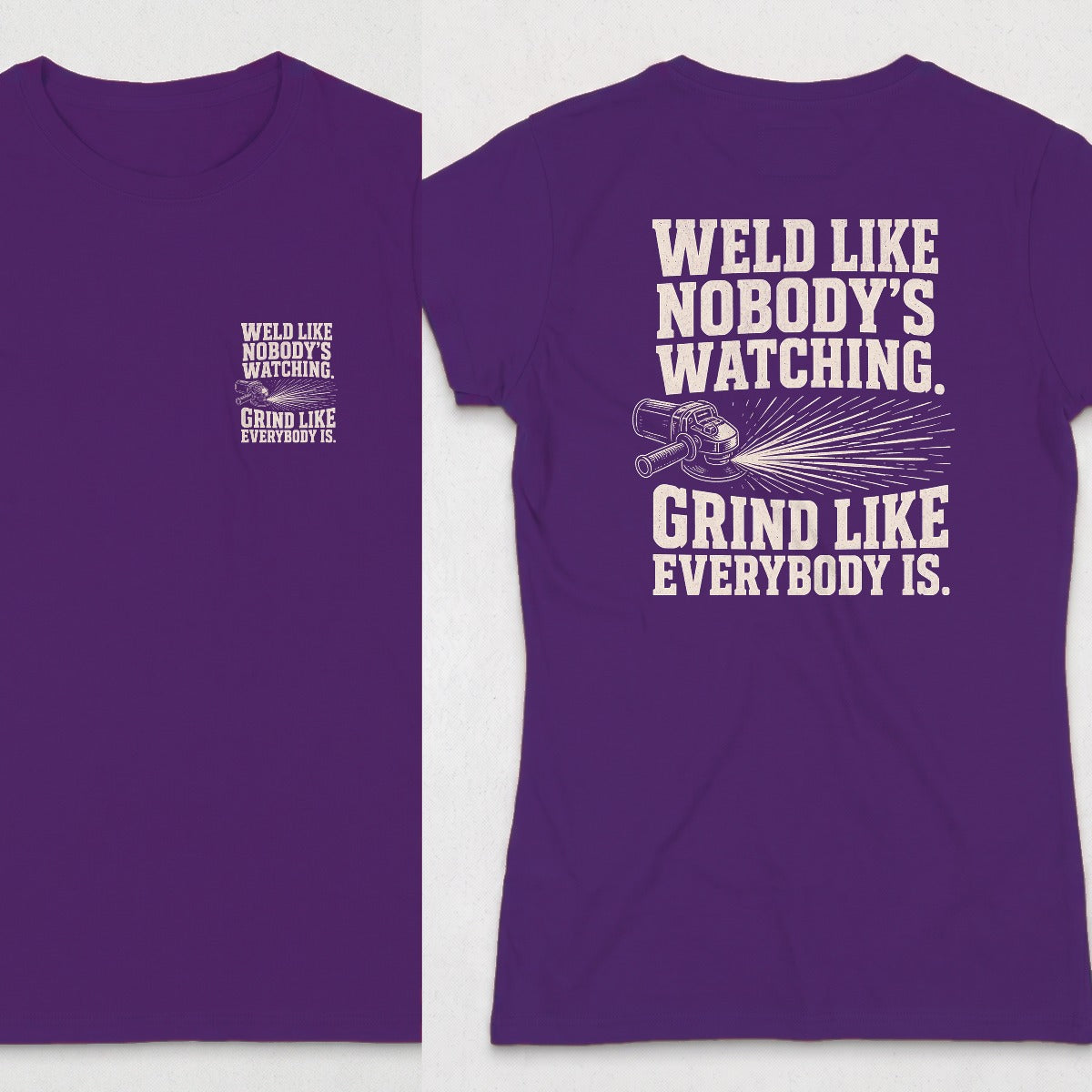 Purple | Front & Back