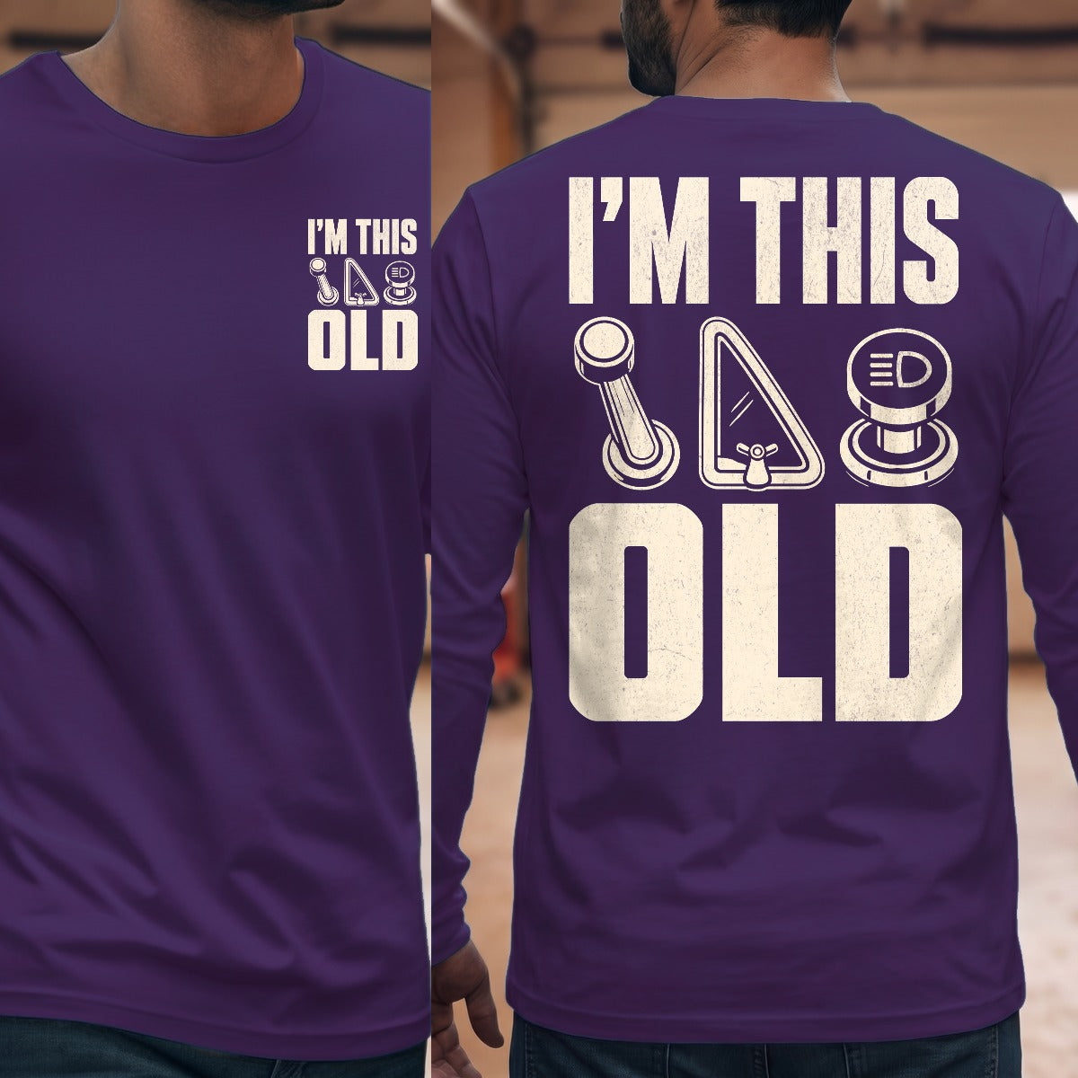 Purple | Front & Back