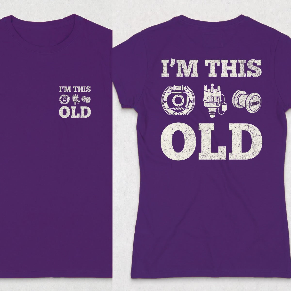 Purple | Front & Back