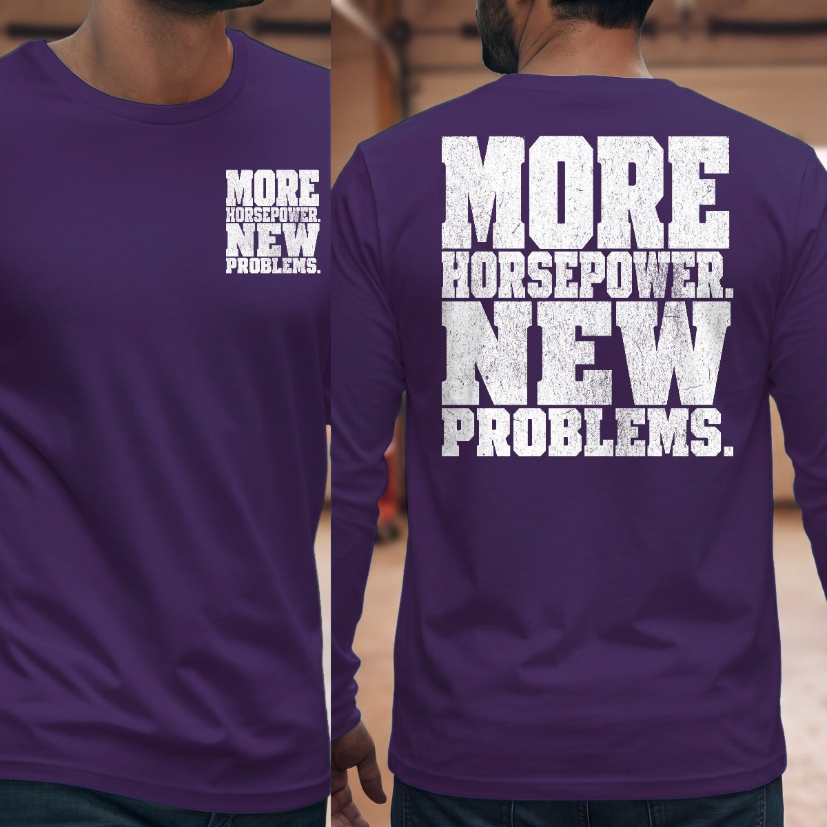 Purple | Front & Back